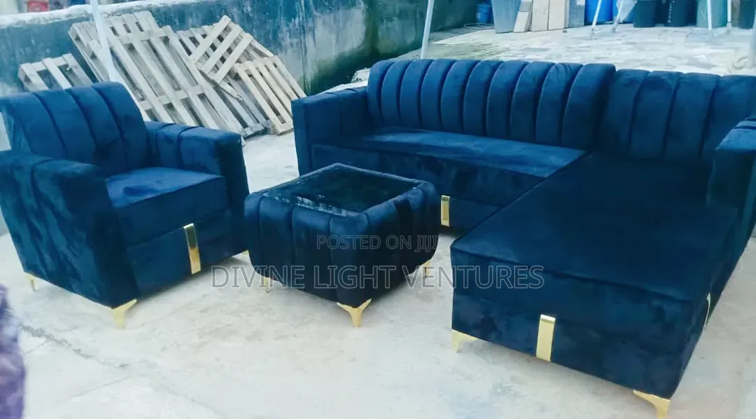 High Quality L Shape Sofa and Single