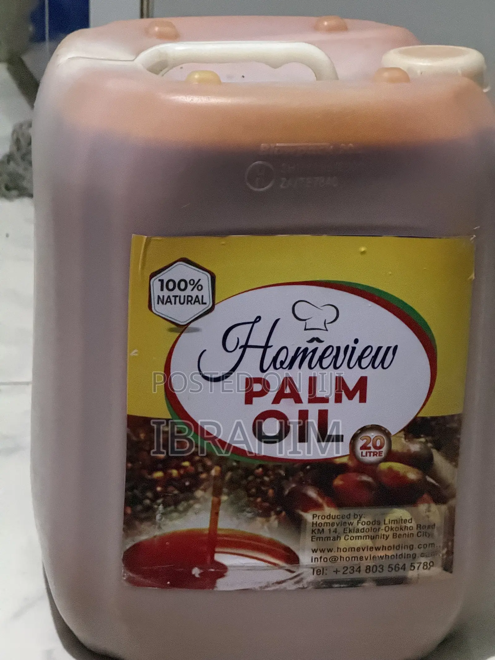 Original Benin Palm Oil