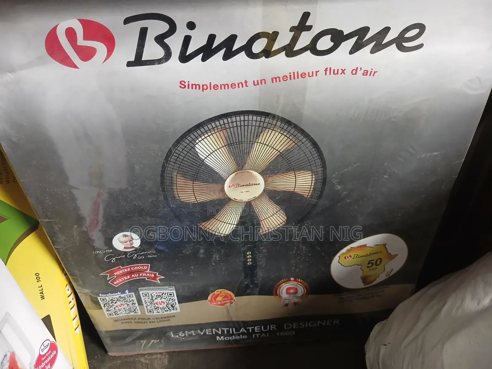 16inch Binatone Standing Fan