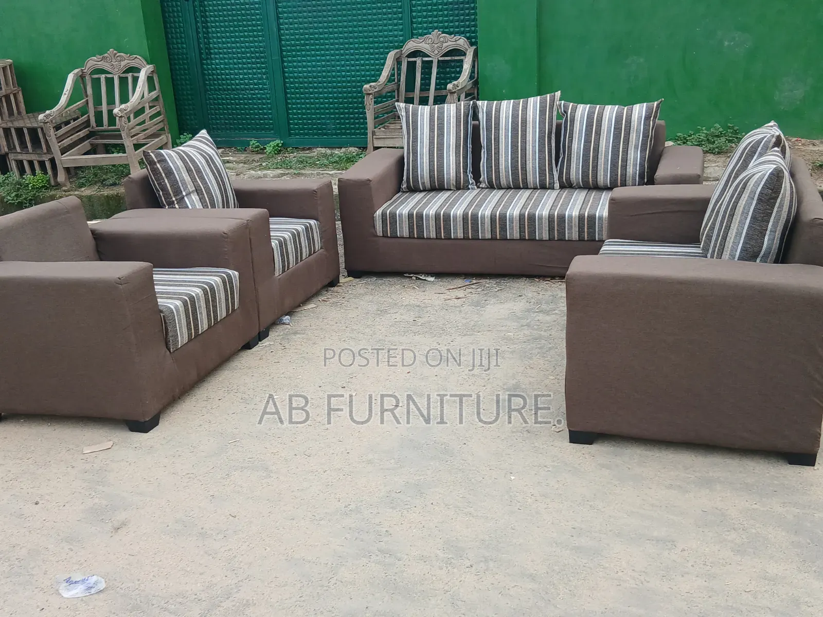 Complete Seven Setet Sofa Available