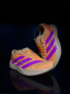 Original Adidas Adizero Evo Orange and Purple