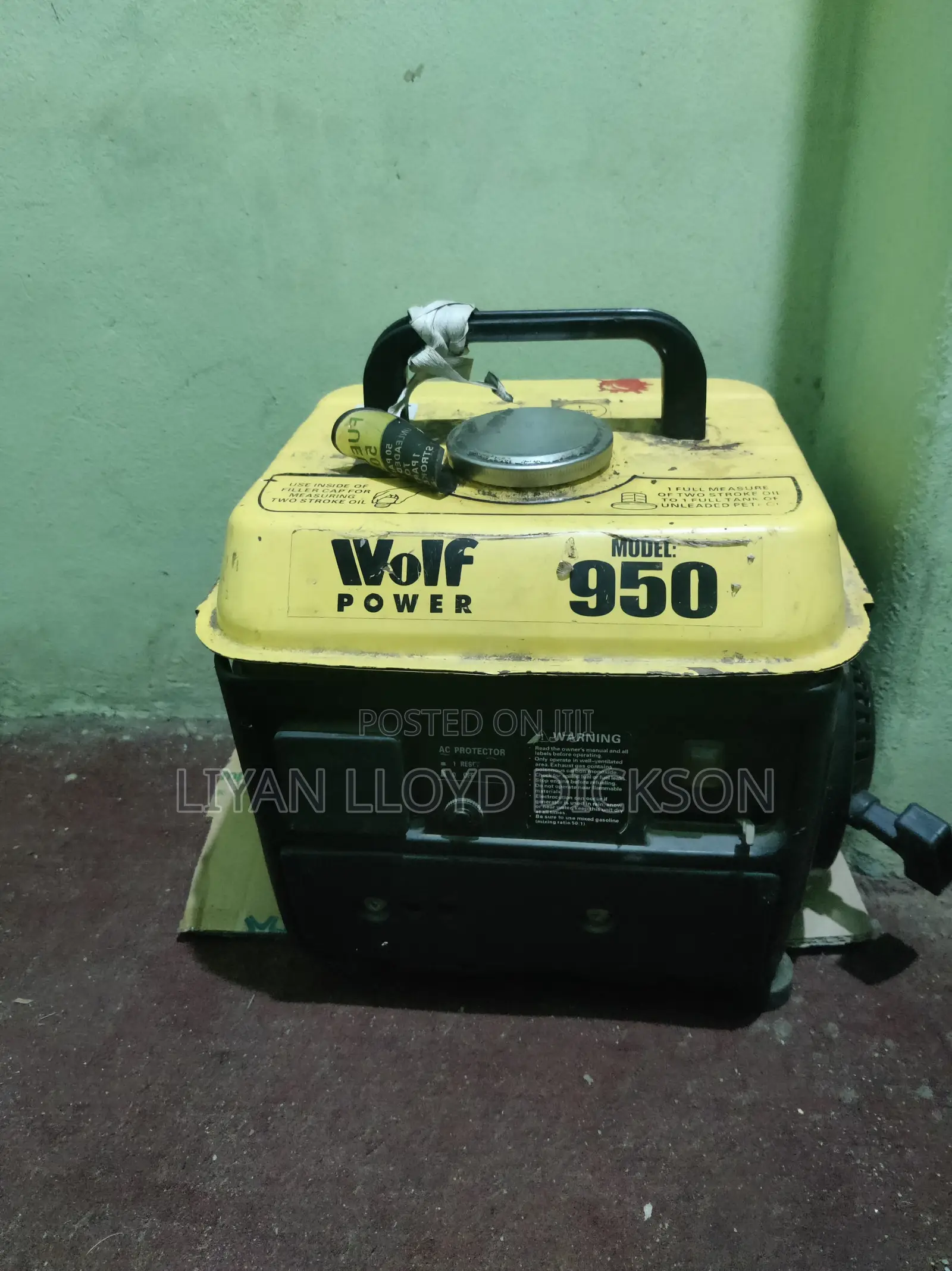 Wolf Power 950 Model