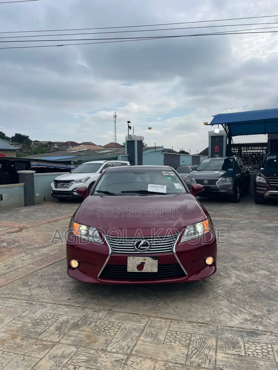 Lexus ES 2013 Red