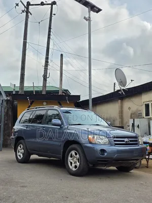 Toyota Highlander 4x4 2005 Blue
