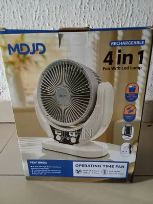4 in 1 Solar Fan With Led Lamp