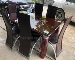 Used Dinning Table With Six (6) Chairs