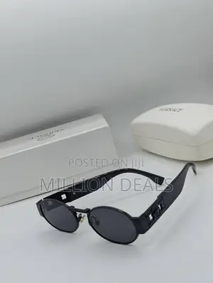 Elite Black Oval Men Stylish Sunglasses