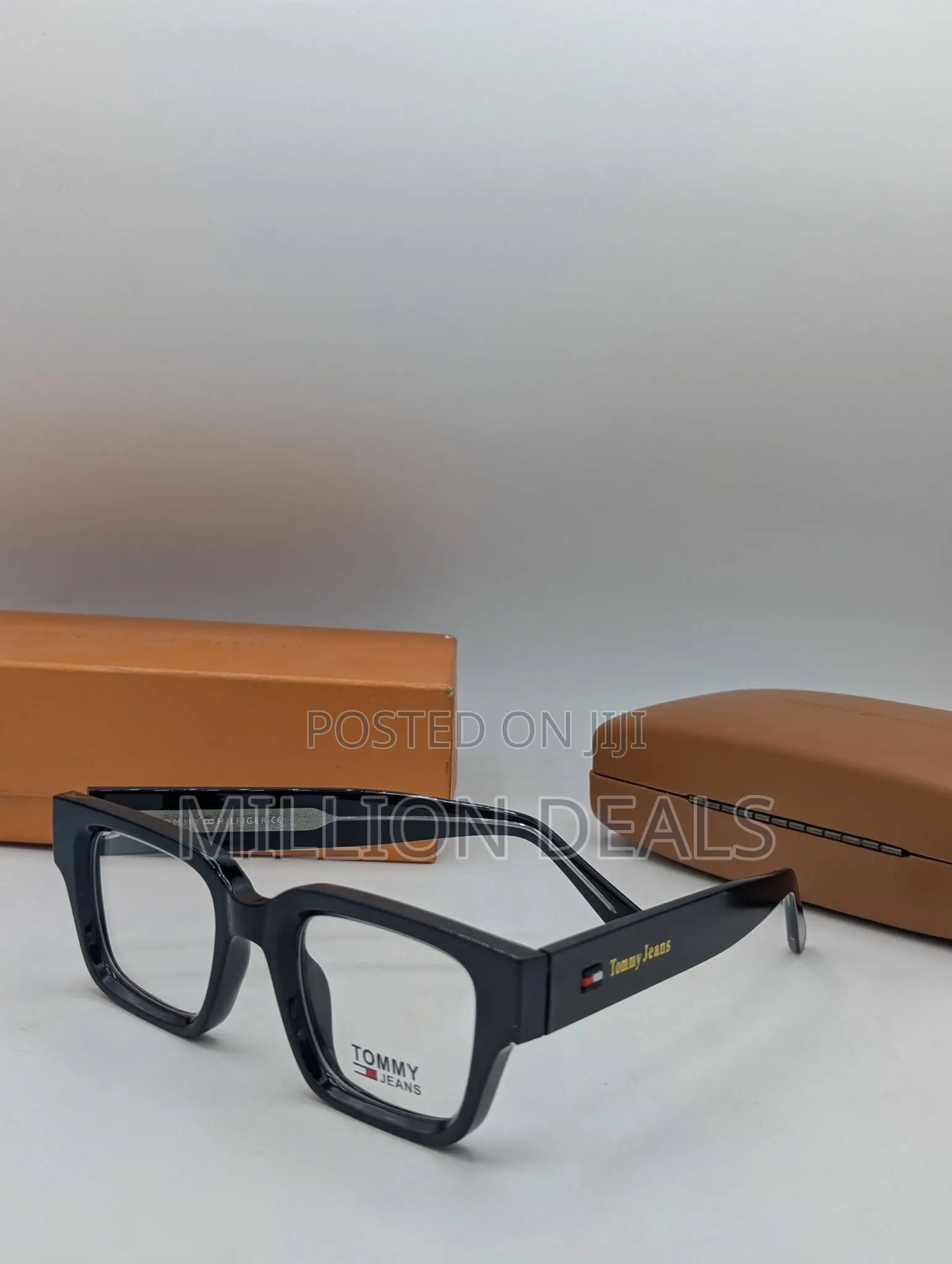 See Through Square Men Stylish Glasses