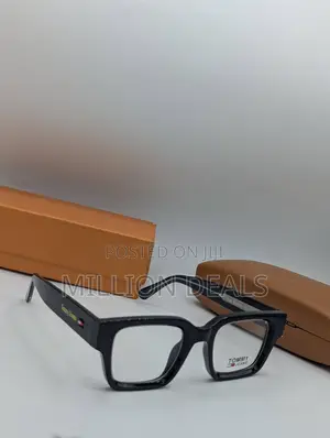 See Through Square Men Stylish Glasses