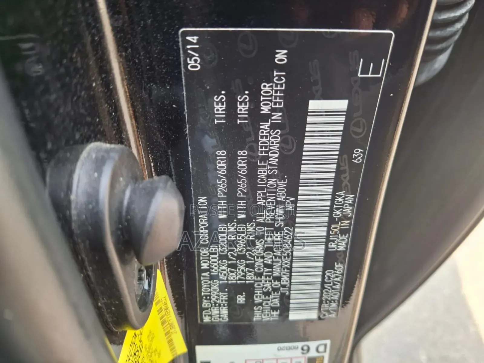 Lexus GX 460 Base 2014 Black