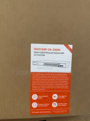 Tenda 24 Ports Gigabits and Poe Switch