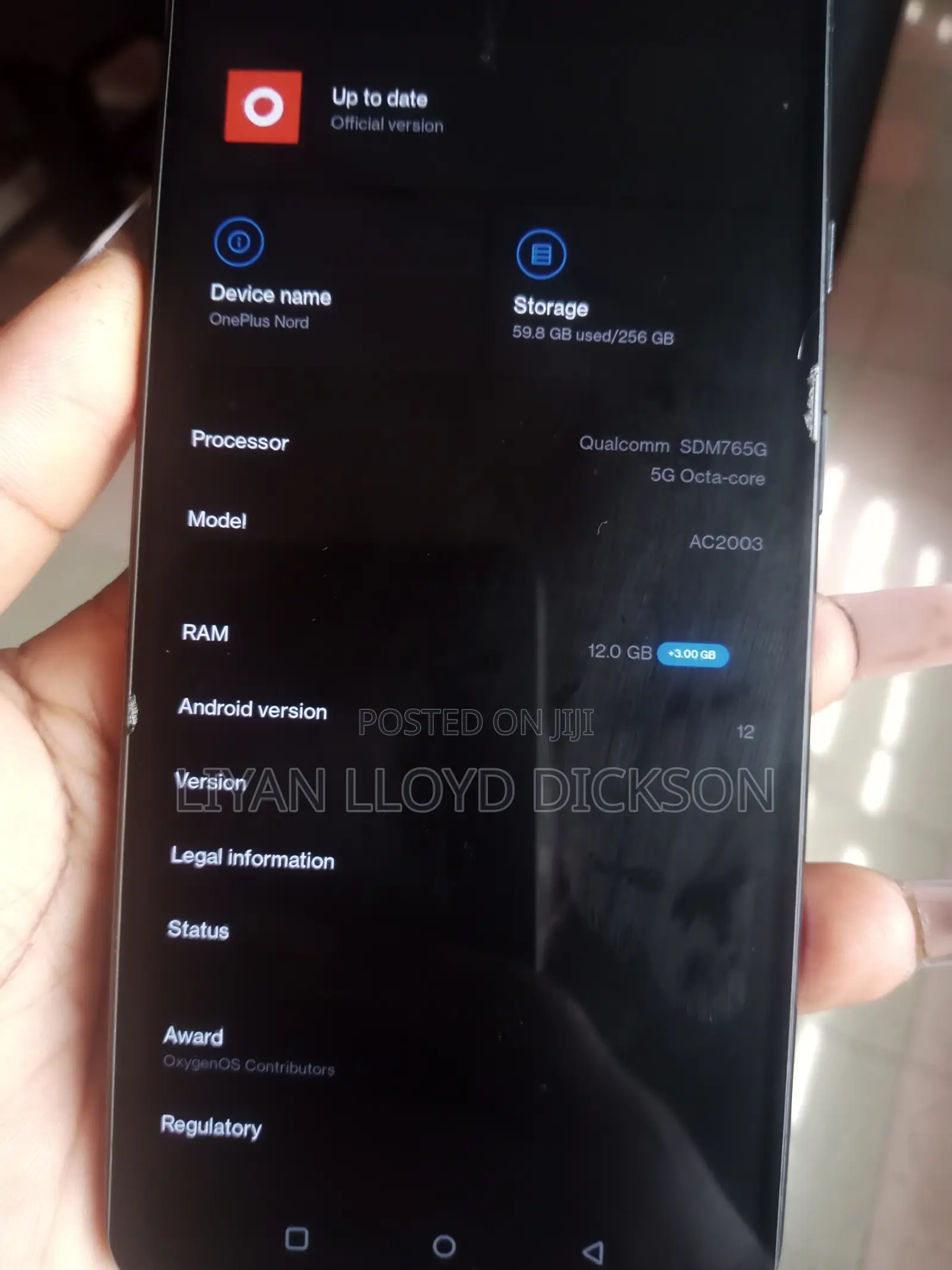 OnePlus Nord 256 GB Black