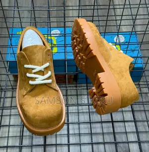 British Style Men Round Toe Platform Thick Soled Casual Dress Business