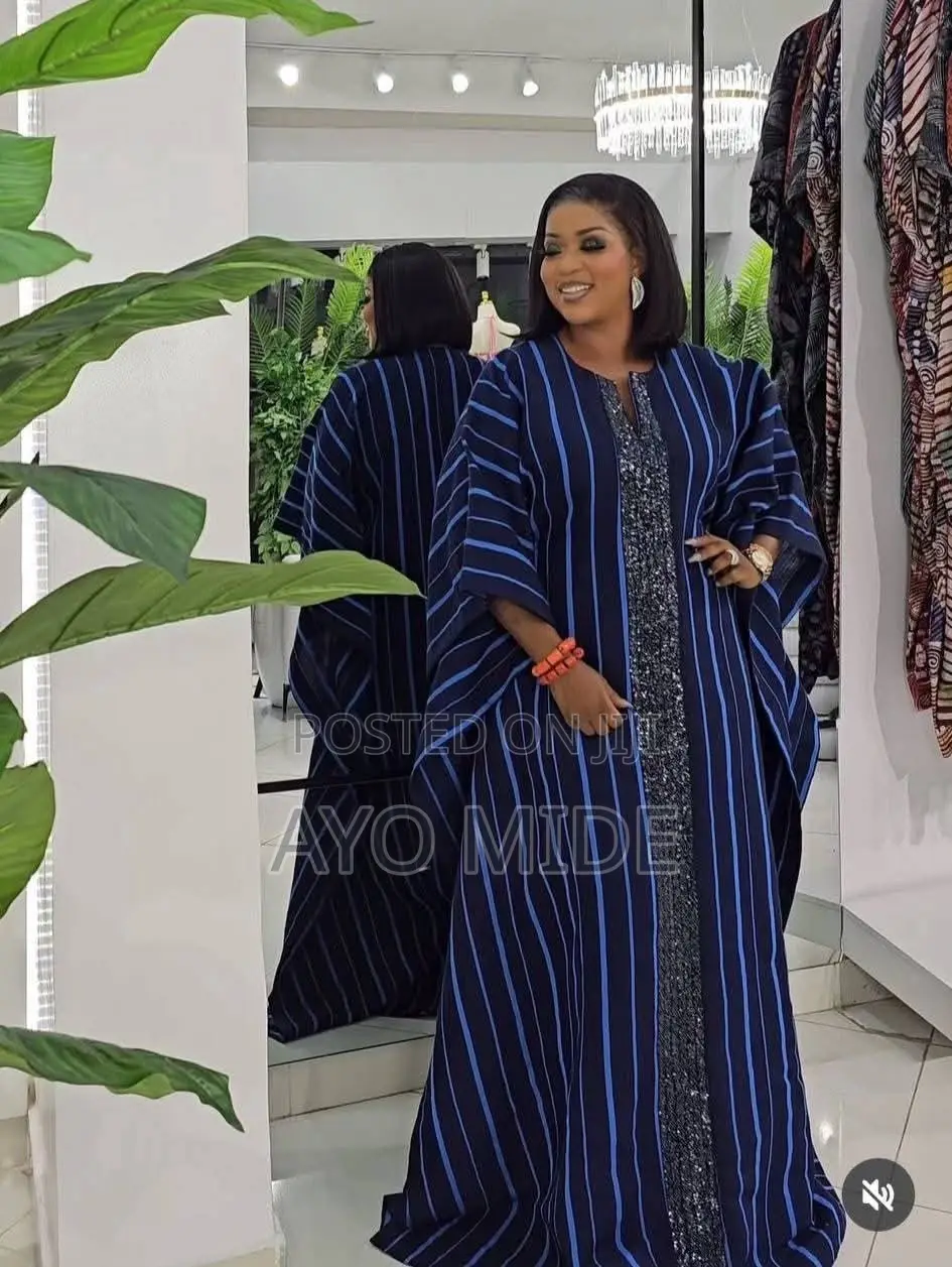 Aso Oke Bubu Gown and Two Piece