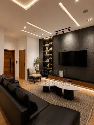Dark-Toned 2-Bedroom Apartment With City Views Swimming Pool