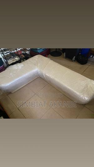 Brand New Luxury Cream L-Shape Sectional Sofa – Large Spacious