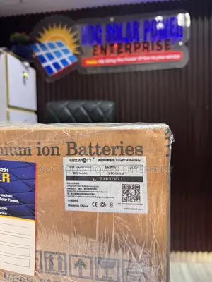 Luxwatts 5kwh Lithium Ion Battery 25.6volts Available