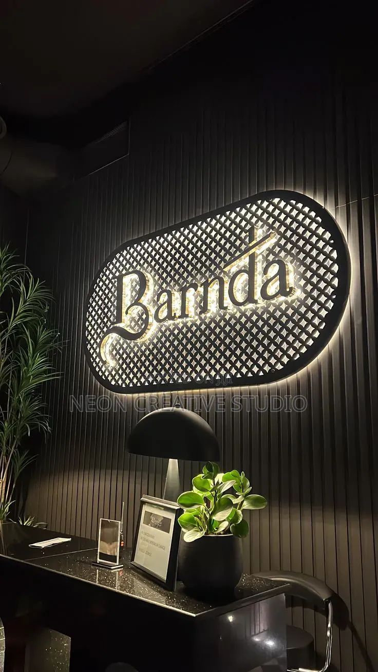 Classy Stainless Steel Signage