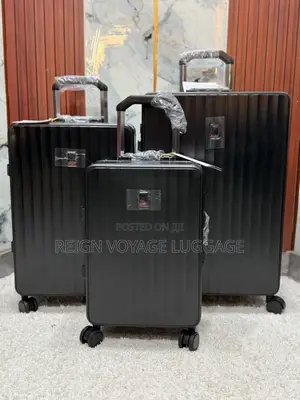 A Sleek and Elegant 3- Piece Hard Shell Luggage Set