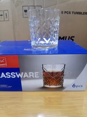 6pcs Crystal Whiskey Glass Cup