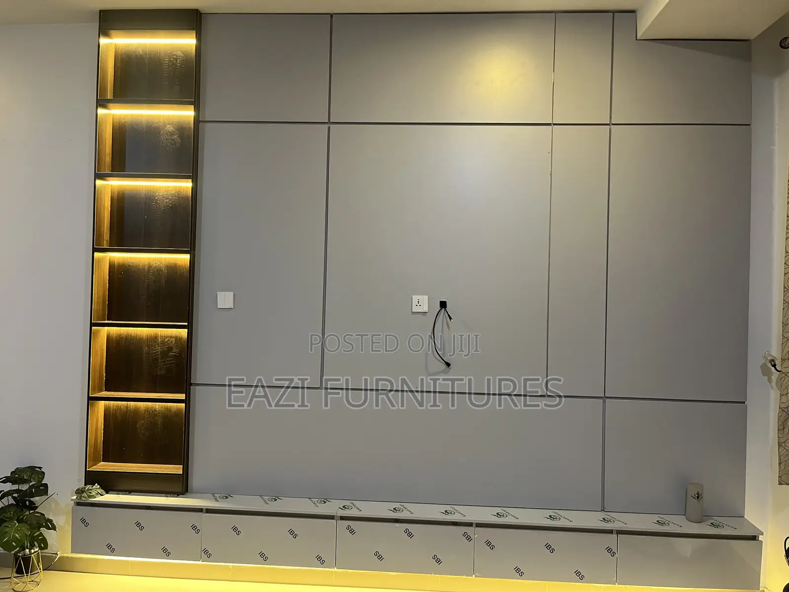 Premium TV Feature Wall Console