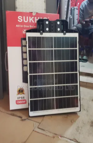 SUKHIG 1500W Solar Street Light | All-in-One | IP66 | 2 Years Warranty