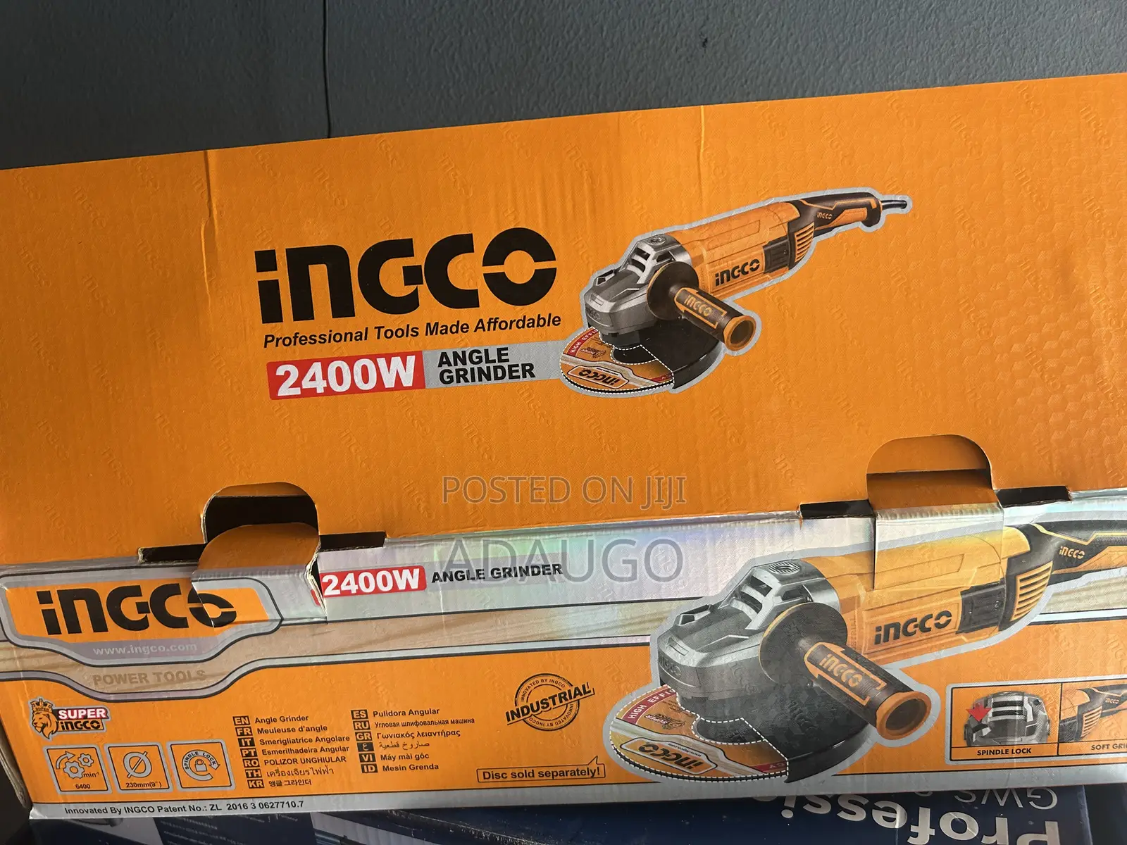 9” INGCO Angle Grinder 24000W