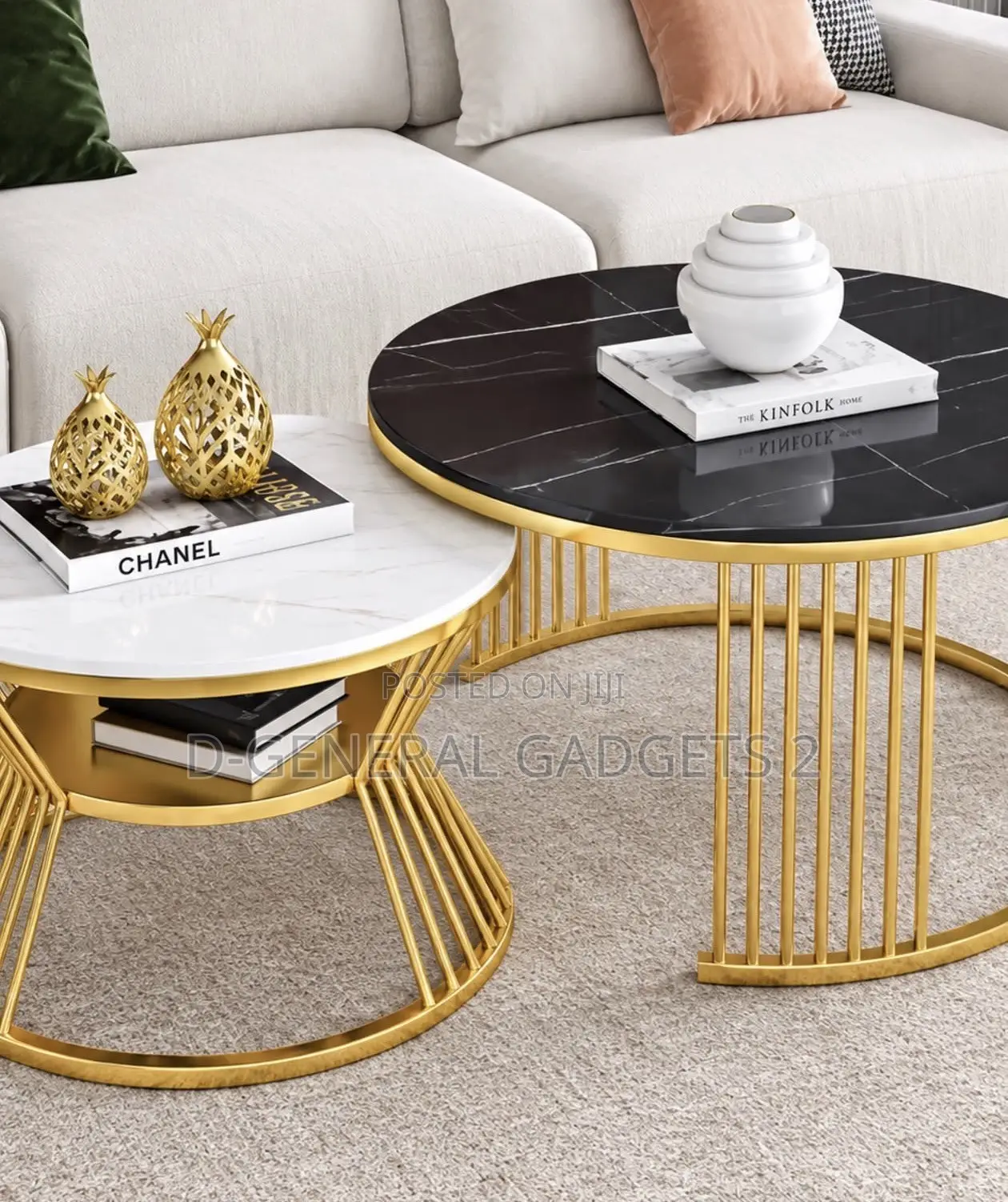 Luxury High Quality 2in1Marble Center Table
