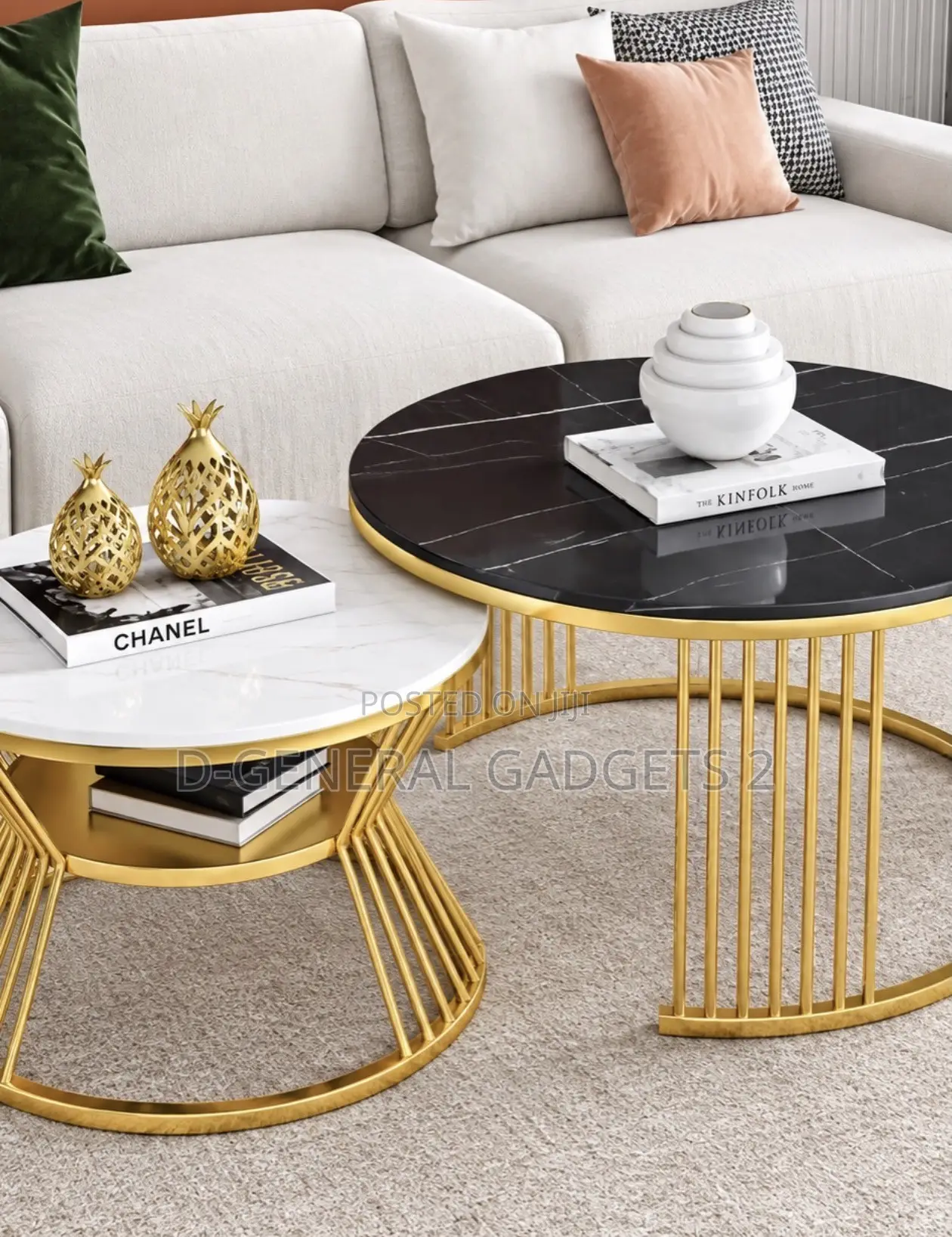 Luxury High Quality 2in1Marble Center Table