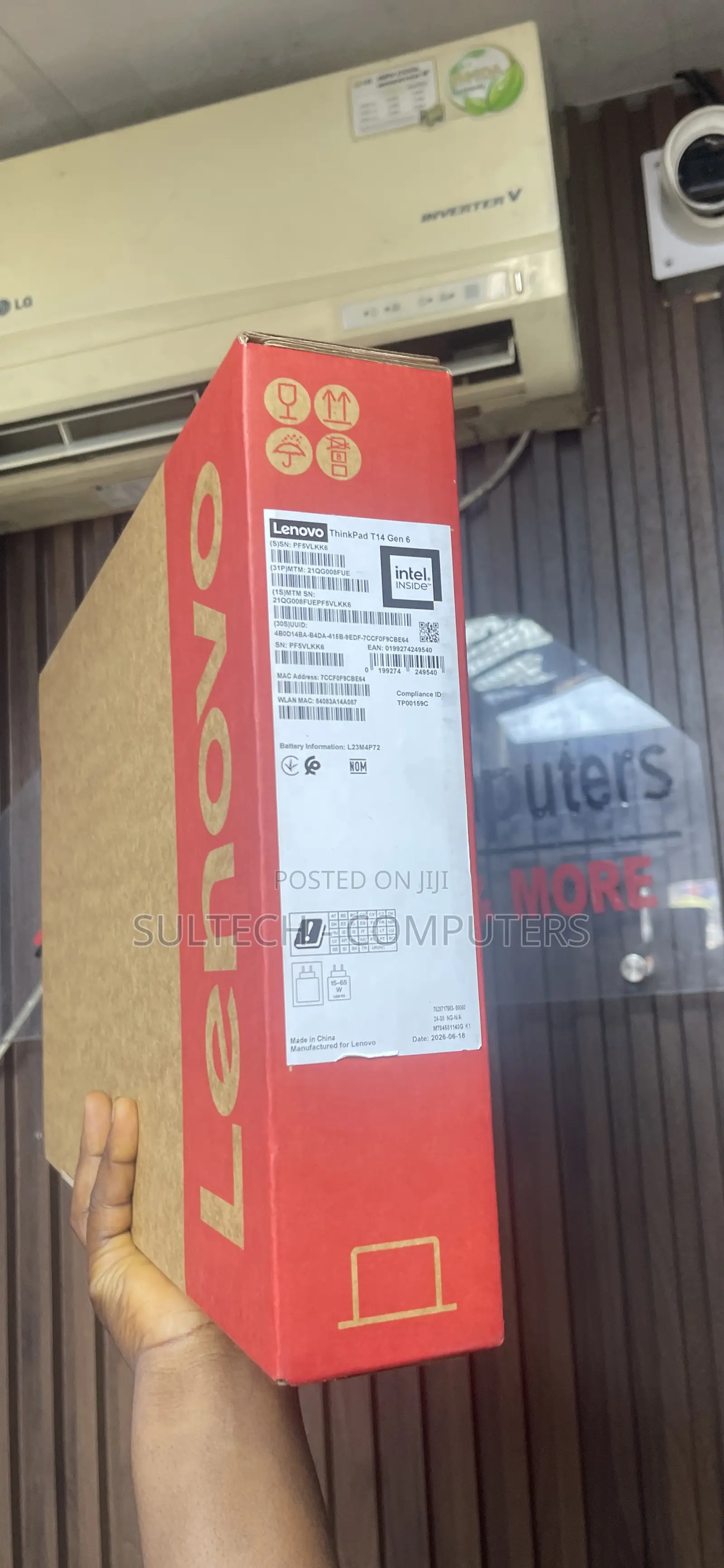 New Laptop Lenovo ThinkPad T14 32GB Intel SSD 1T