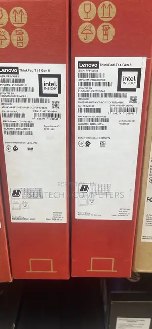 New Laptop Lenovo ThinkPad T14 32GB Intel SSD 1T