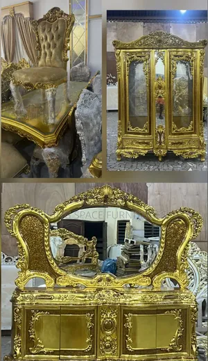 Royal Dining Set by 8Seaters With Sideboard Set and Wine Bar Unit