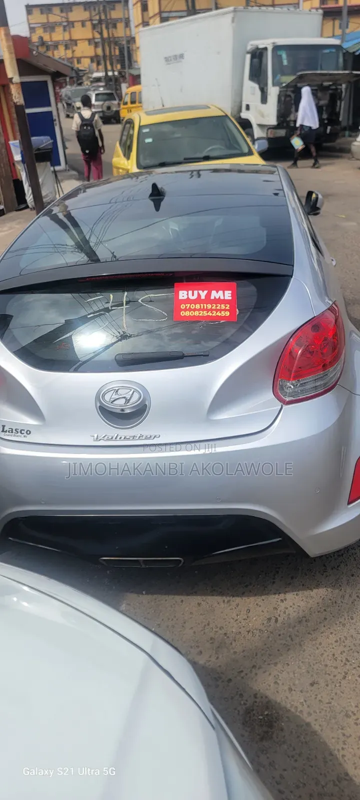 Hyundai Veloster Automatic 2012 Gray