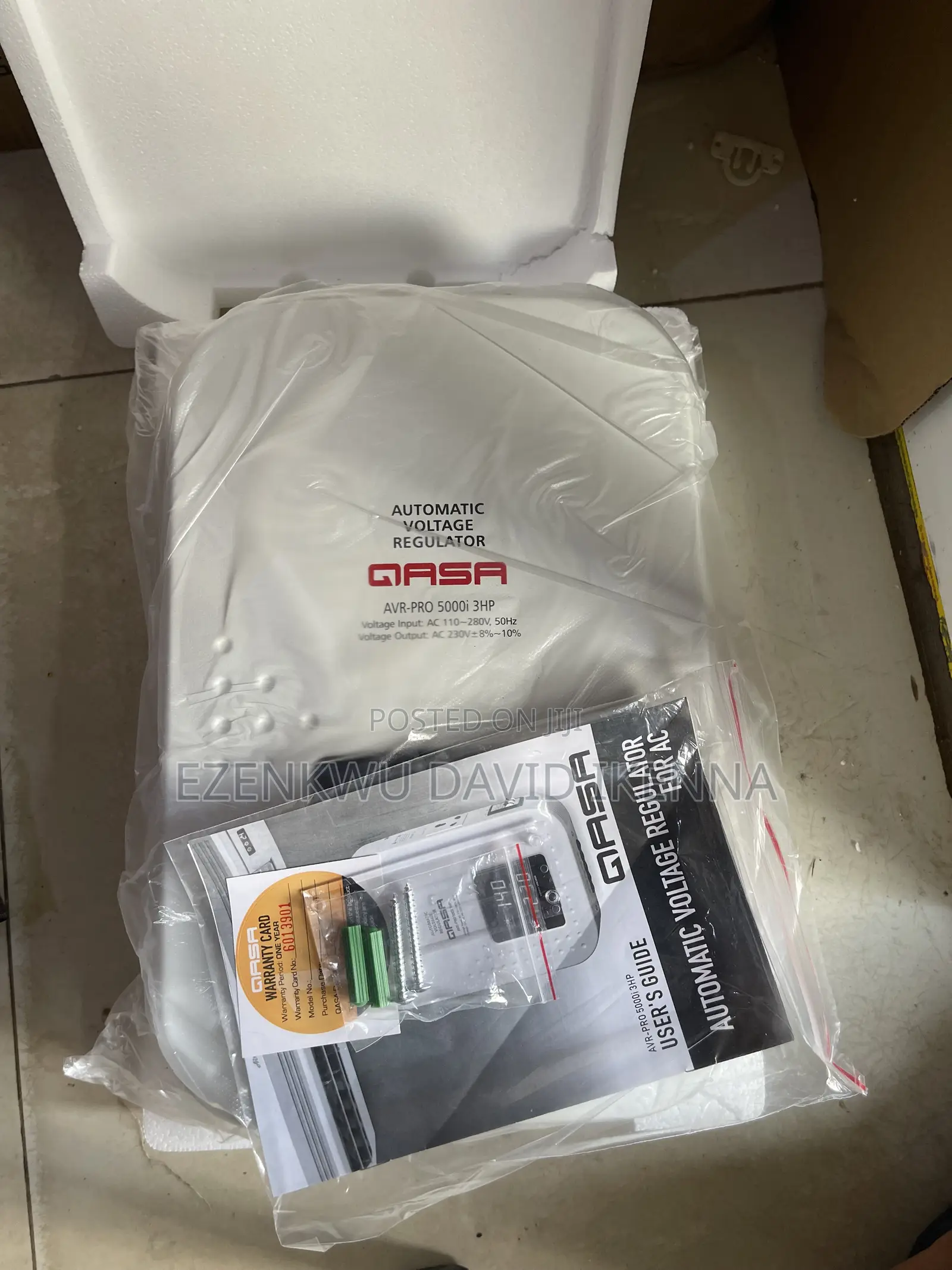 Qasa 5000watts Wall Mount Stabilizer