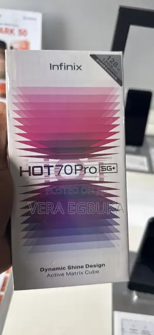 New Infinix Hot 70 Pro 256 GB