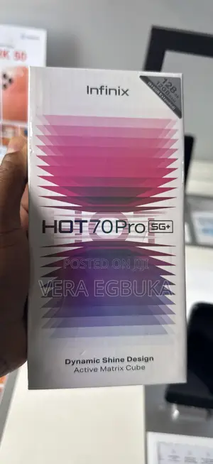New Infinix Hot 70 Pro 256 GB