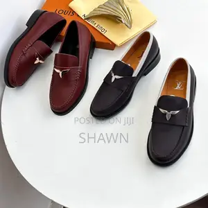 Louis Vuitton Leather Loafers