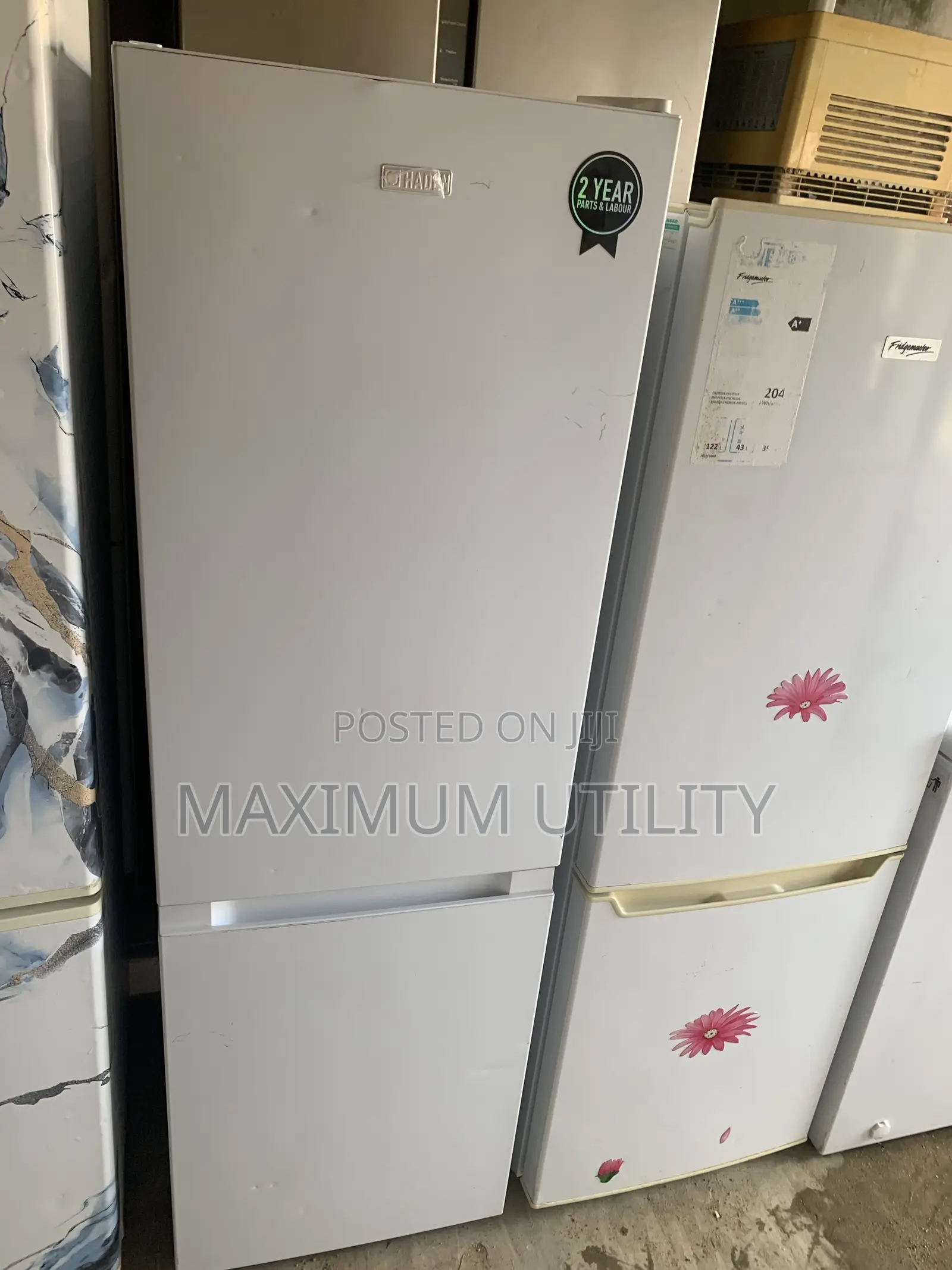 HADEN 173 Liters Uk Used Double Door Refrigerator