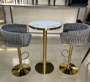 Adjustable Wine Bar Stools With Table