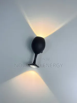 Black Wine Glass Shaped Quality Outdoor/Indoor LED Light