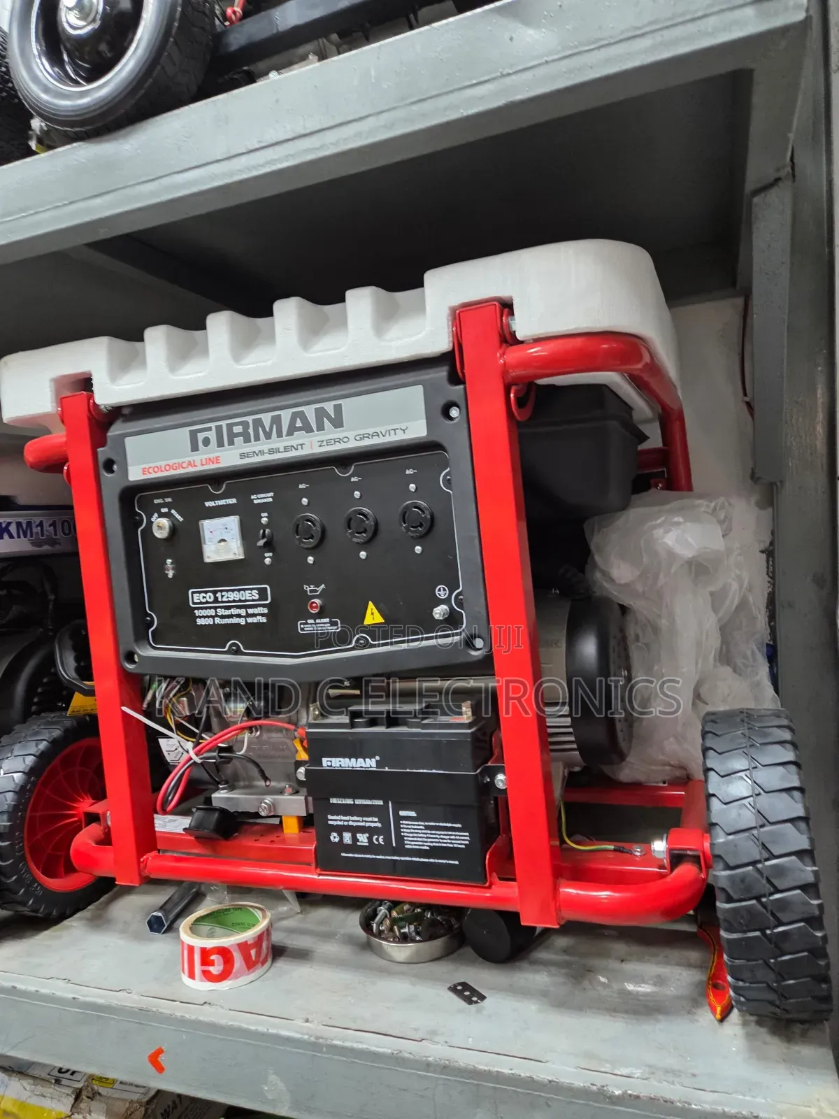 10kVA Fireman Petrol Generator – Dependable Backup Power