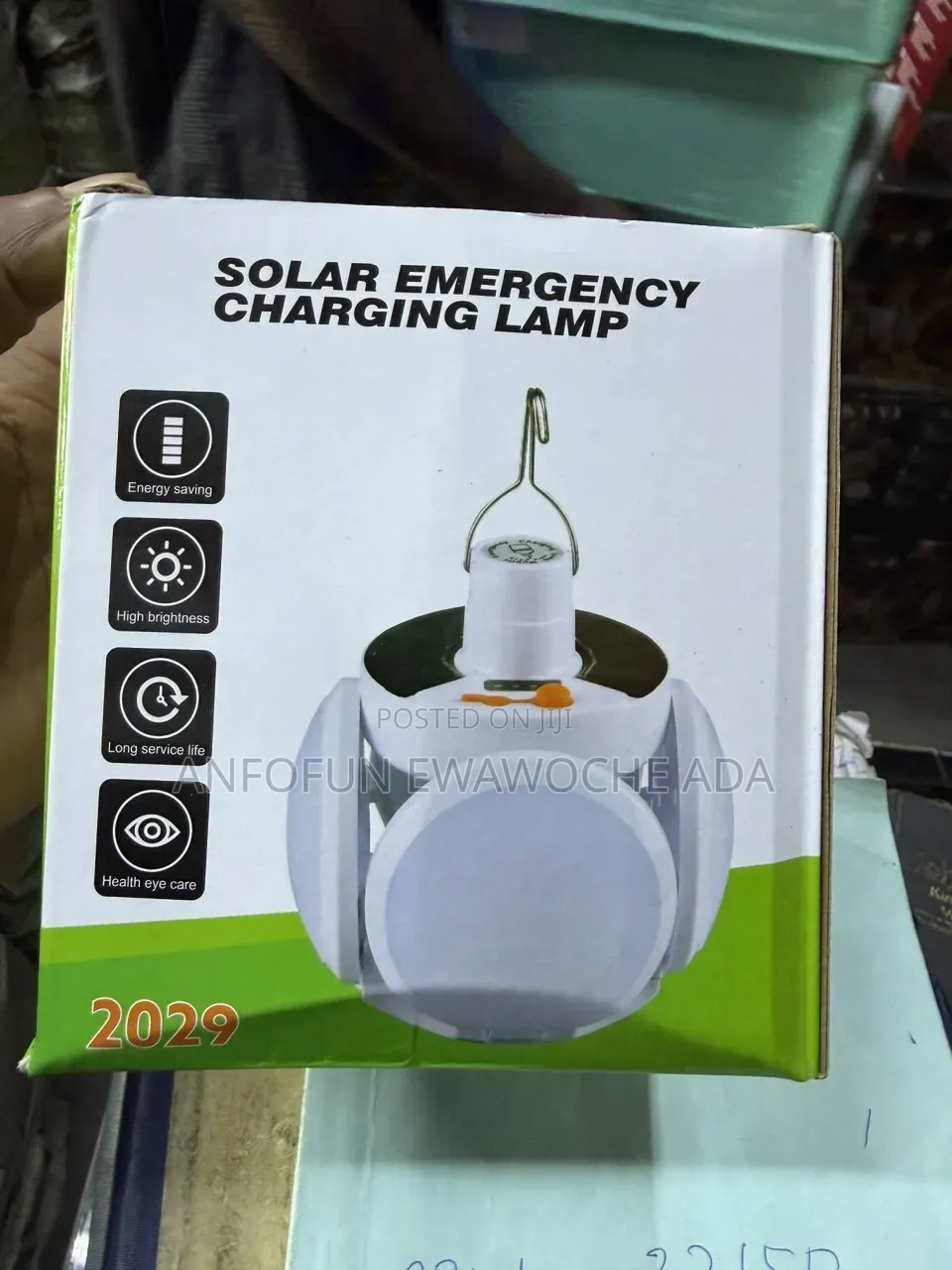 Solar Emergency Charging Lamp