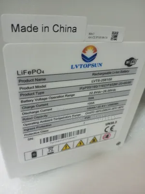 LVTopsun 2.5kWh Lithium Battery