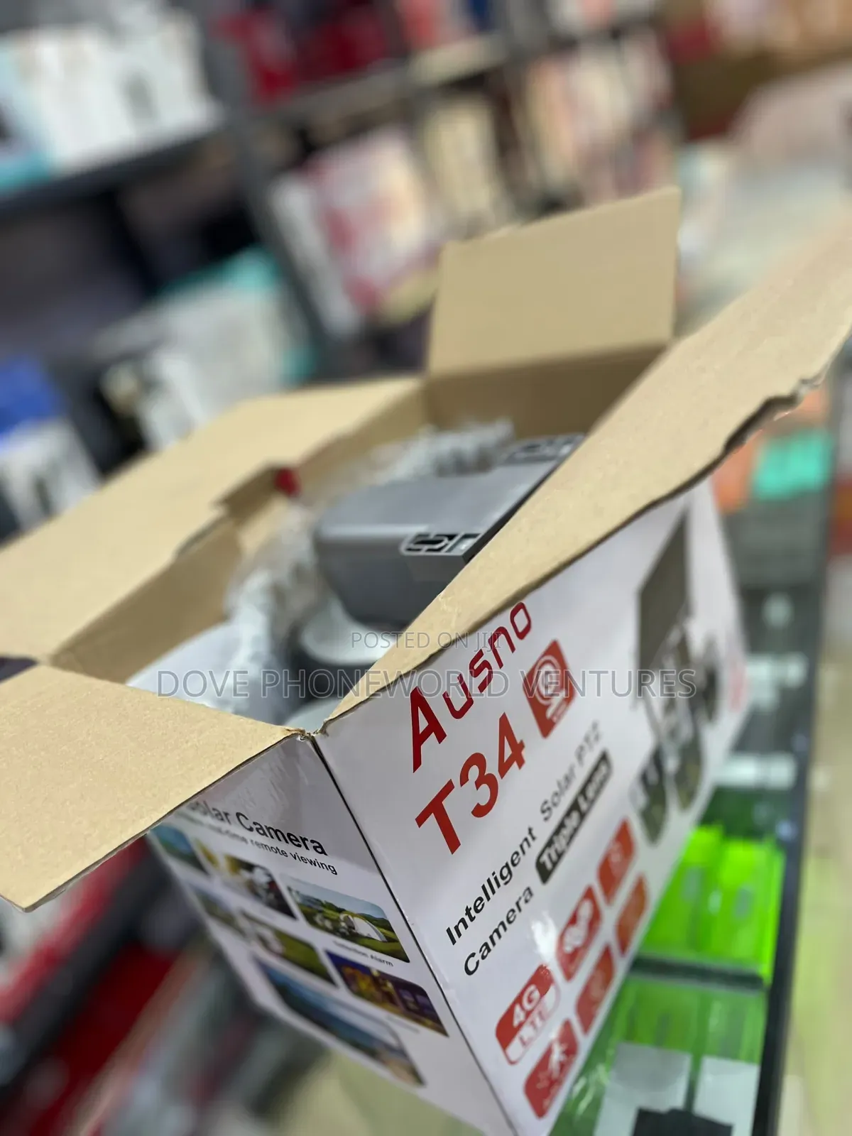 Ausno T34 Intelligent Solar PTZ