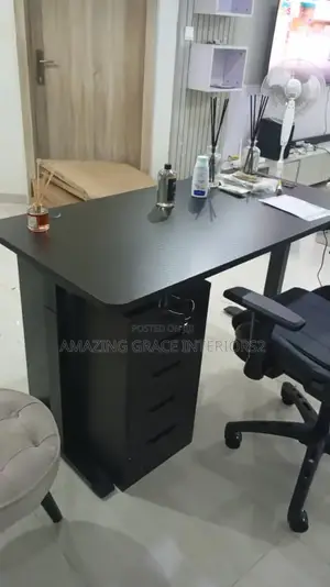 Adjustable Table With Drawer