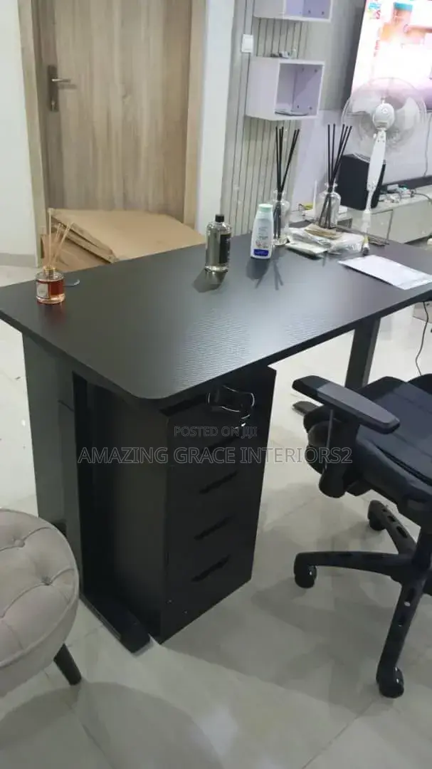Adjustable Table With Drawer