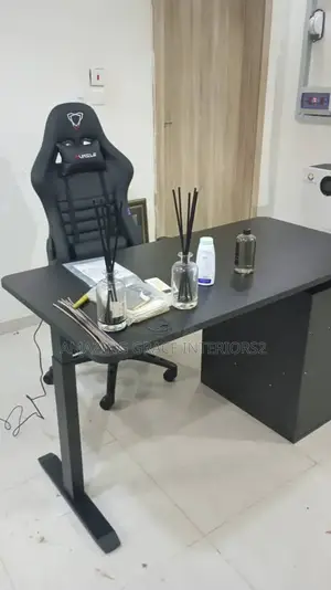 Adjustable Table With Drawer