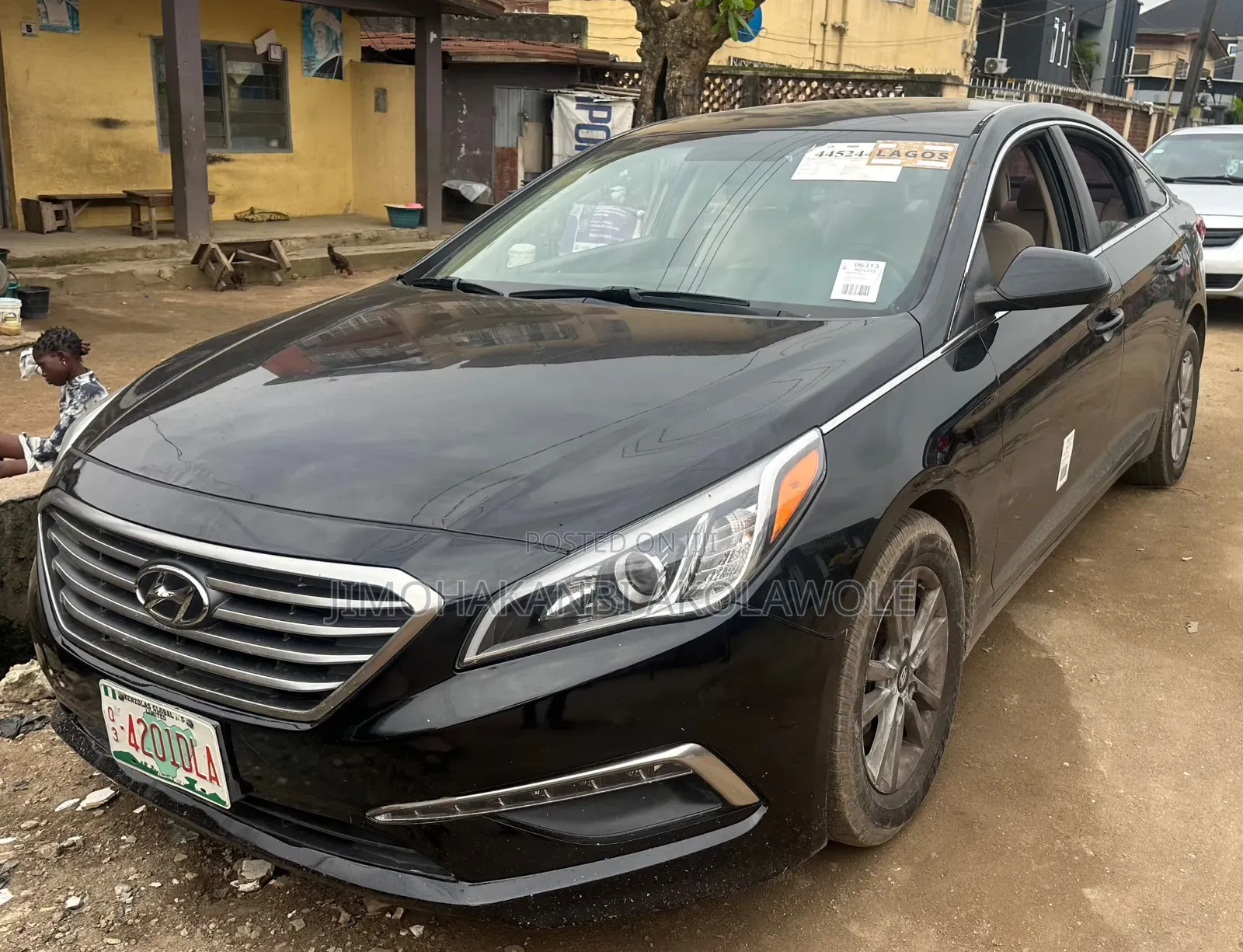 Hyundai Sonata 2015 Black