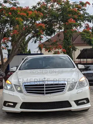 Mercedes-Benz E550 2011 White