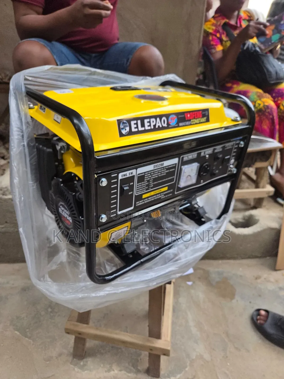 Original 1.5kVA Elepaq Manual Generator
